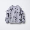 سویشرت با طرح گلدار برند Zara