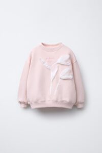 سویشرت ارگانزه لاله برند Zara